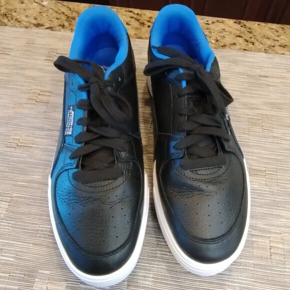 Puma Mercedes AMG Petronas CA Pro Black/Blue Size 14 - Picture 6 of 13